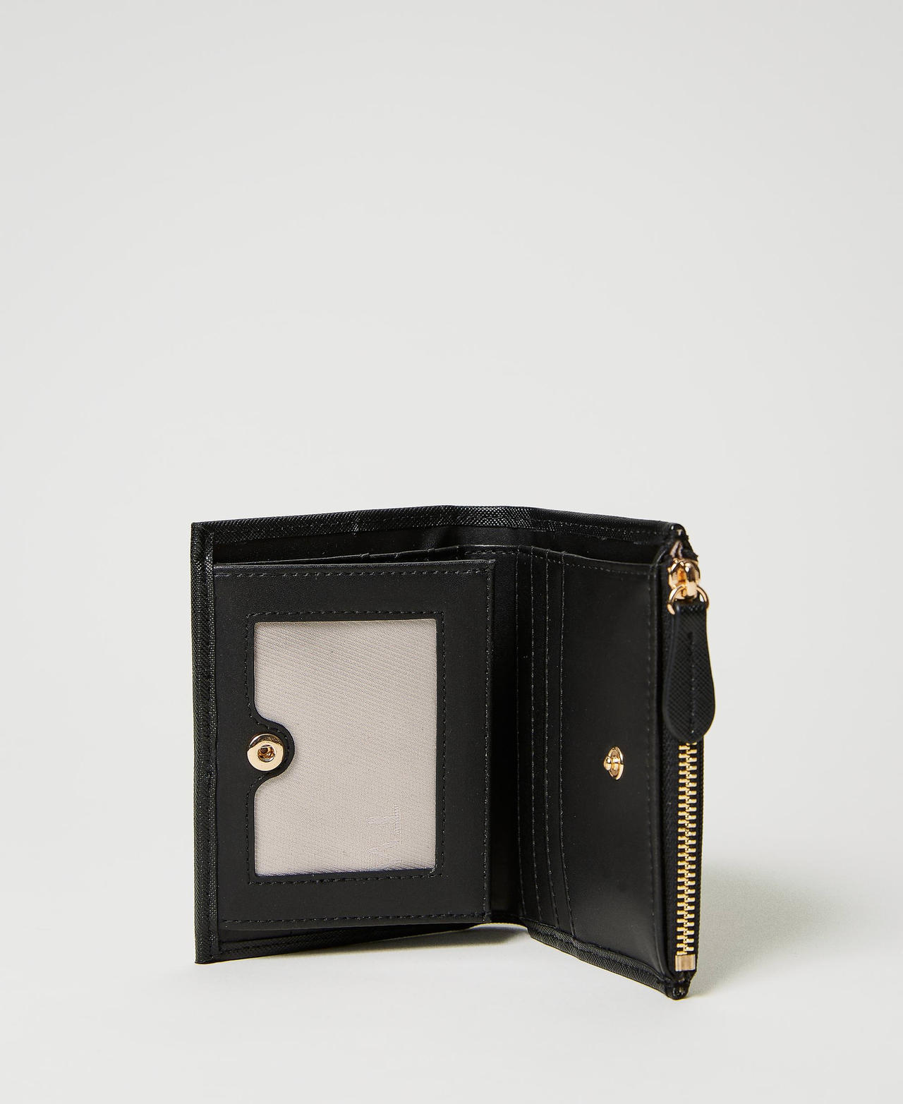 Petit portefeuille avec Oval T Jaune « Light Lemon » Femme 241TH7011-03