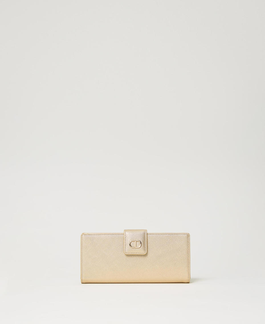 Portafoglio grande con Oval T Oro "Golden Precious" Donna 241TH7015_11309_01