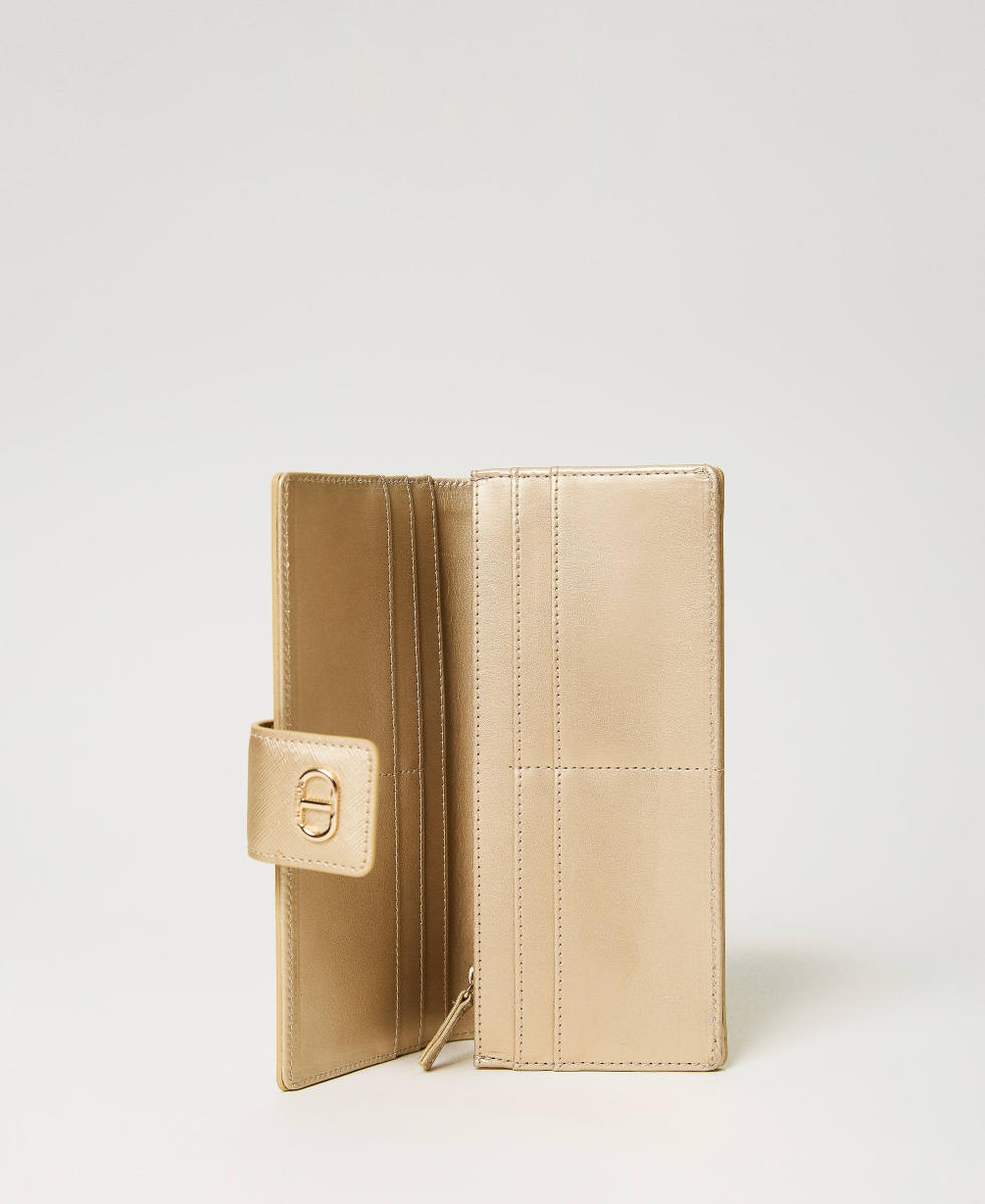 Portafoglio grande con Oval T