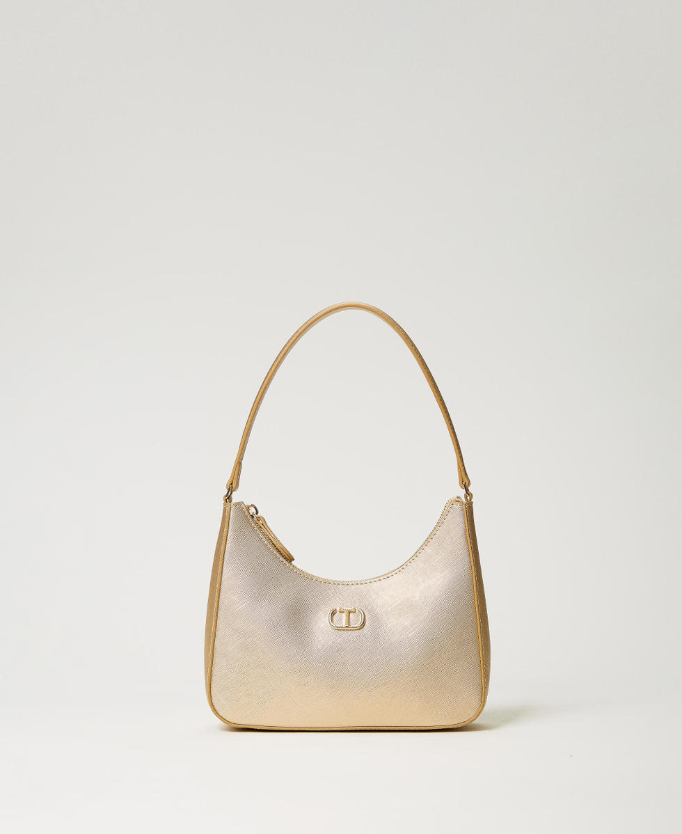 Gold hobo handbag clearance