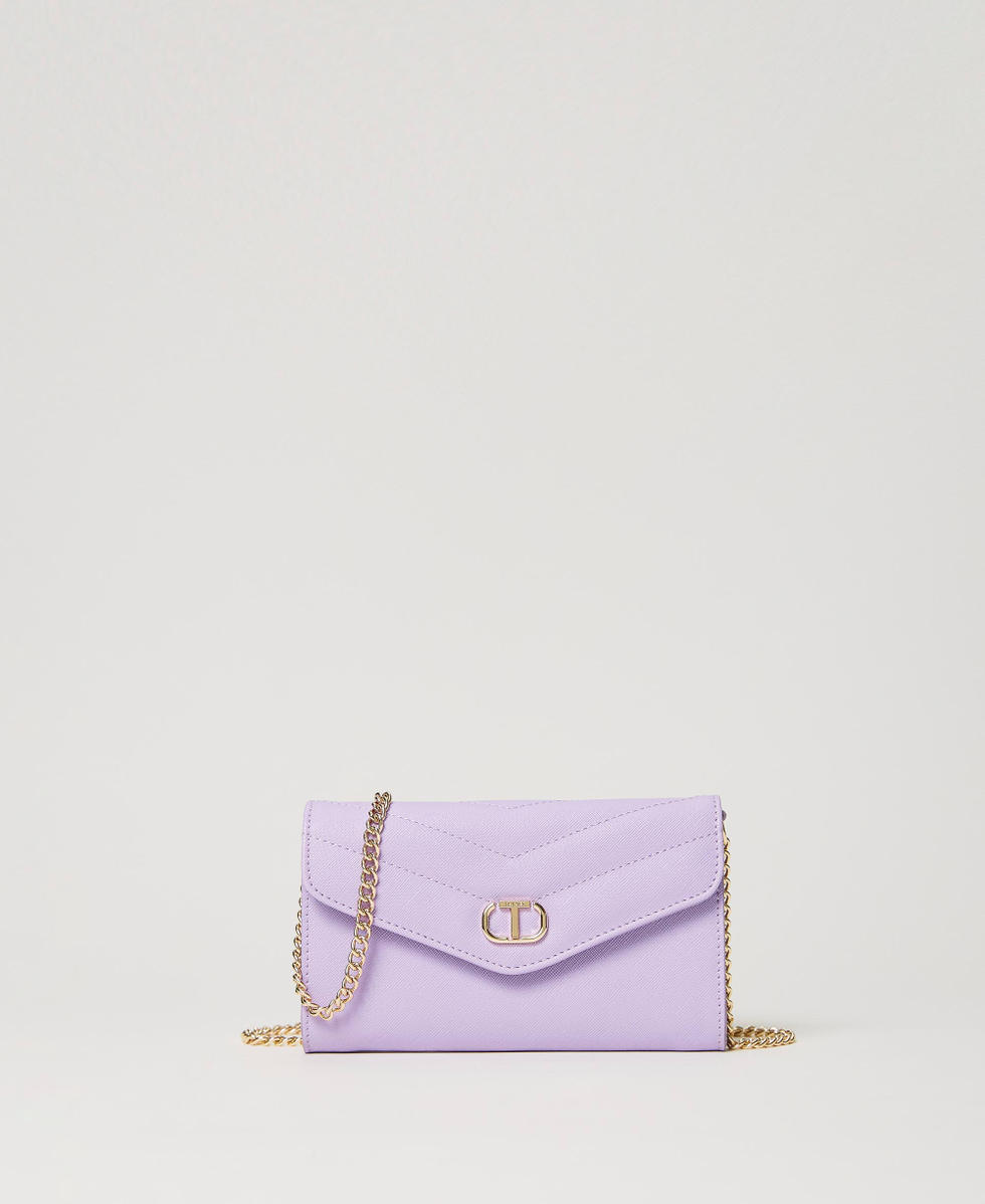 Smartphone holder with Oval T and strap &ldquo;Hyacinth&rdquo; Purple Woman 241TH7040_11296_01