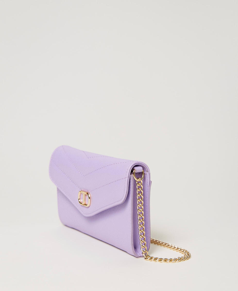 Smartphone holder with Oval T and strap &ldquo;Hyacinth&rdquo; Purple Woman 241TH7040_11296_02