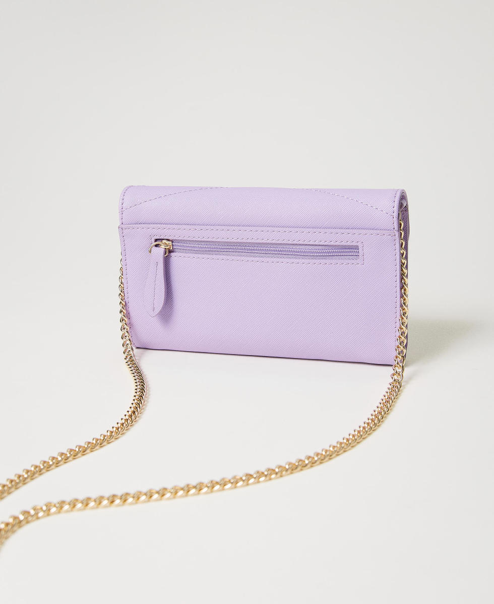 Smartphone holder with Oval T and strap &ldquo;Hyacinth&rdquo; Purple Woman 241TH7040_11296_03