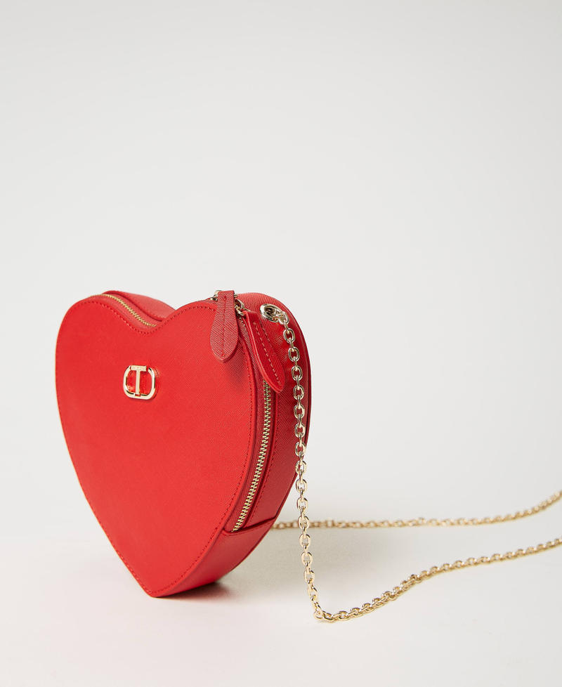 Herzförmige Tasche „Mon Amour“ Golden Precious Frau 241TH7041-02