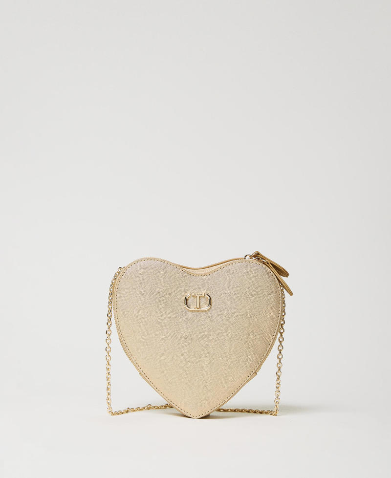 Herzförmige Tasche „Mon Amour“ Golden Precious Frau 241TH7041-01