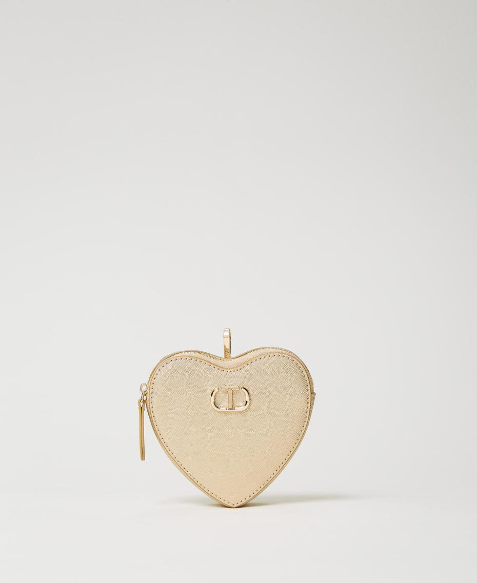 ‘Mon Amour’ heart-shaped pendant pouch