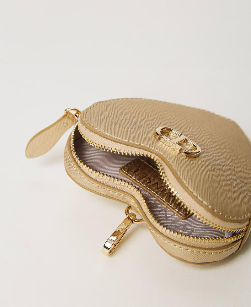 ‘Mon Amour’ heart-shaped pendant pouch