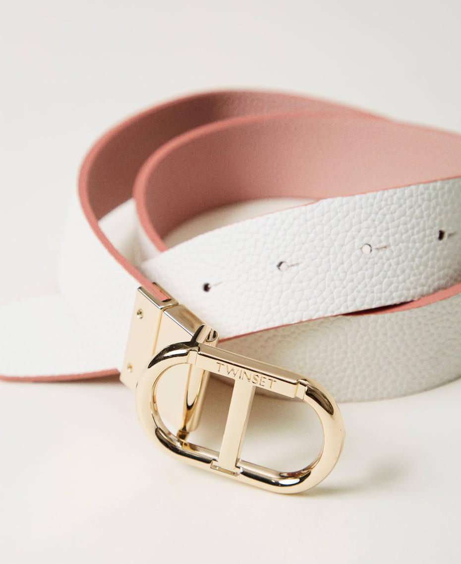 Ceinture réversible avec boucle Oval T