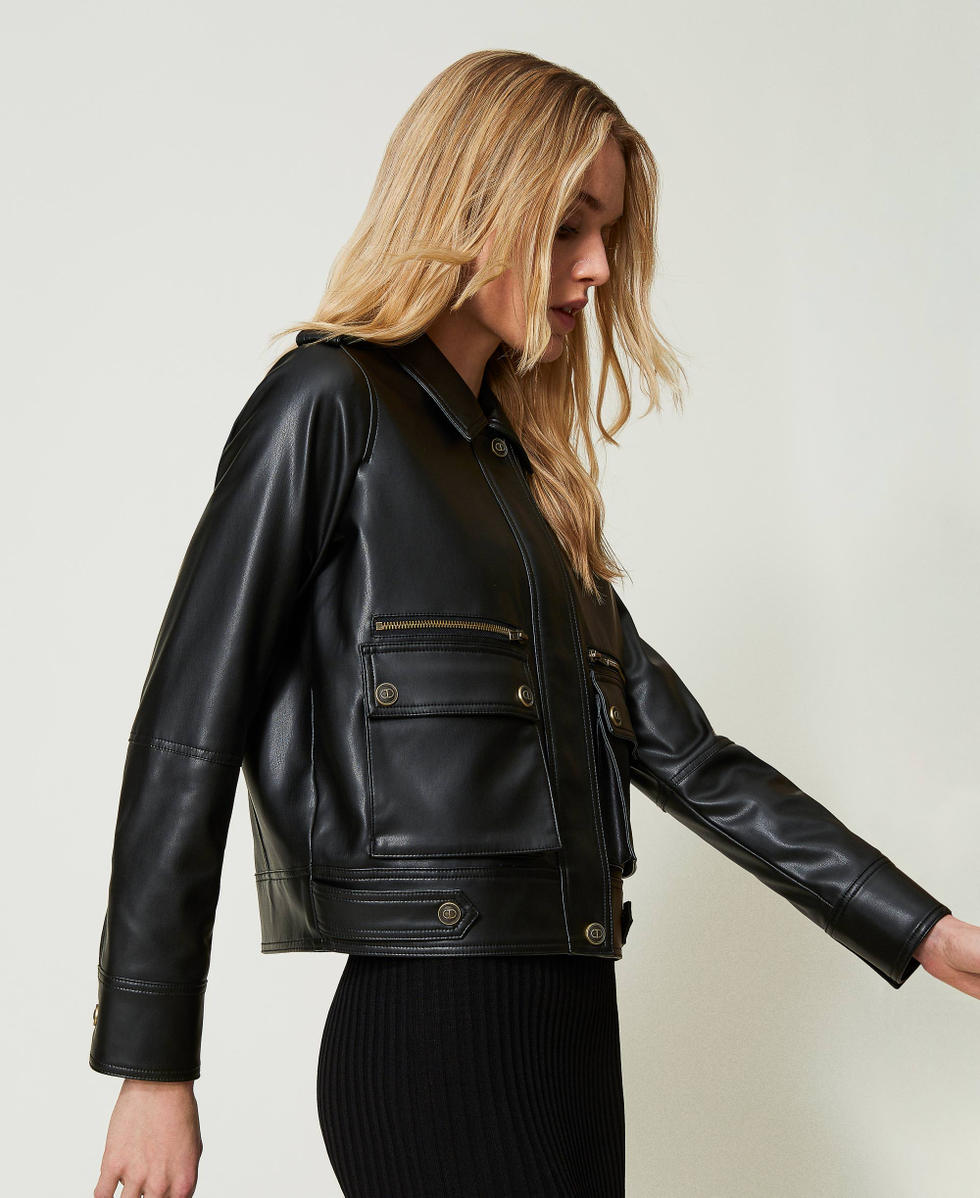 Giacca con top alamari donna