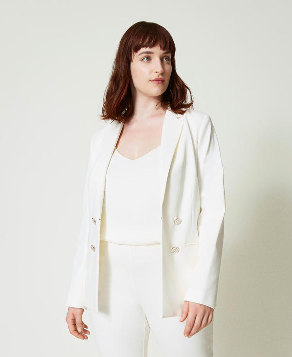 Blazer with Oval T buttons