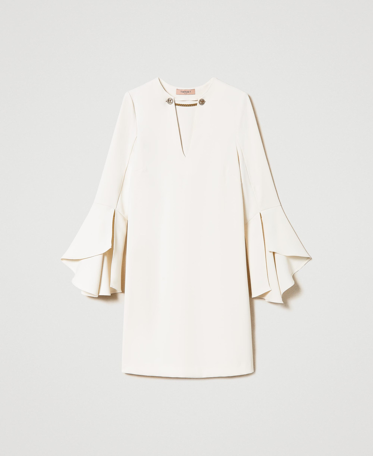Emilia Wickstead Abito midi Kylee in crêpe