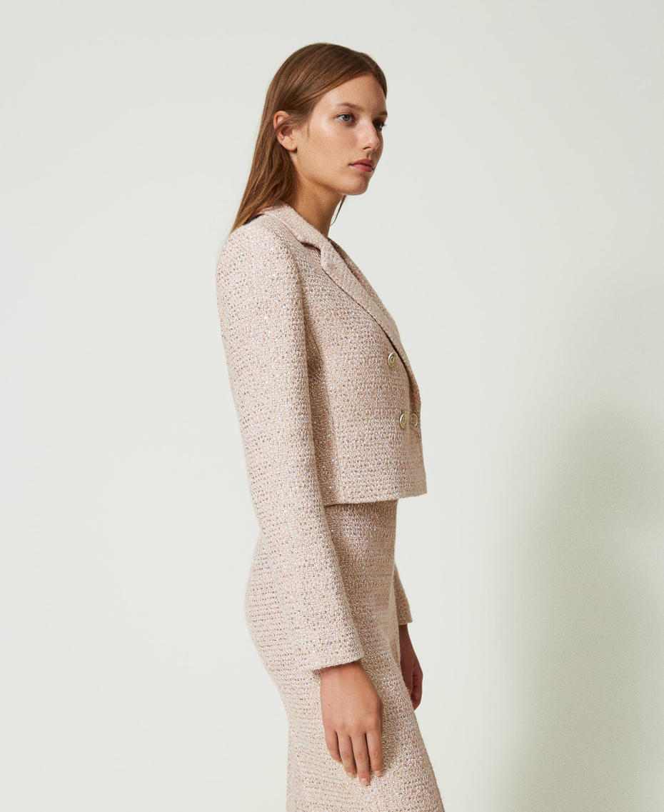 Lurex bouclé Spencer jacket