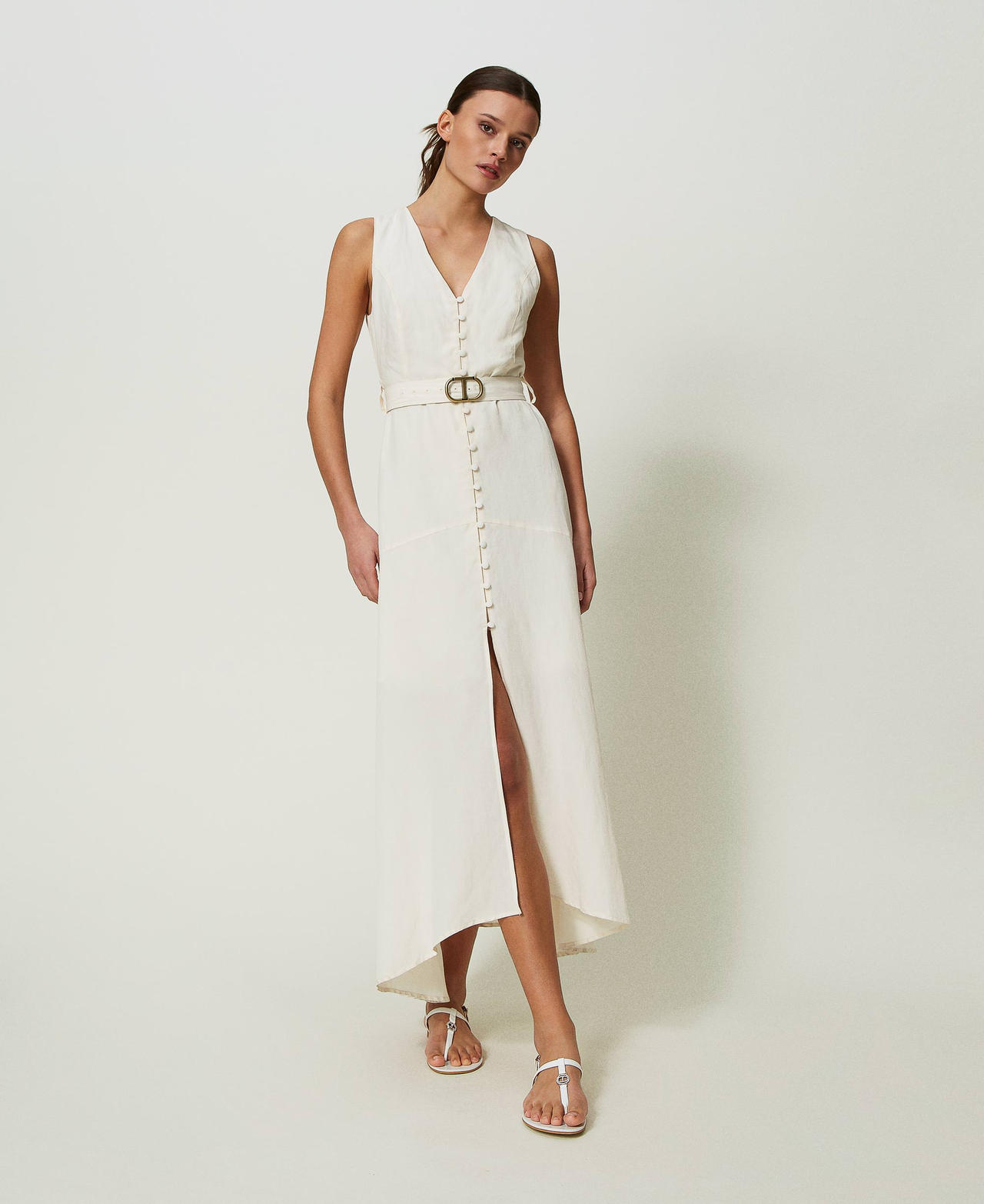Vestito lungo lino 2025