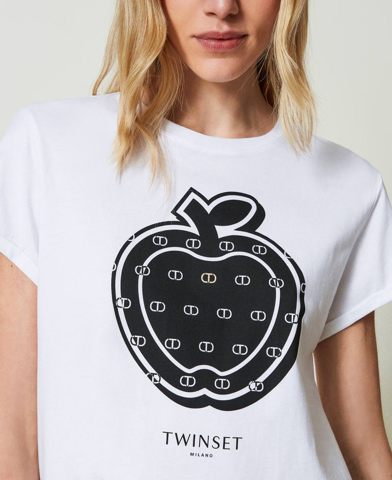 T-shirt imprimé avec logo