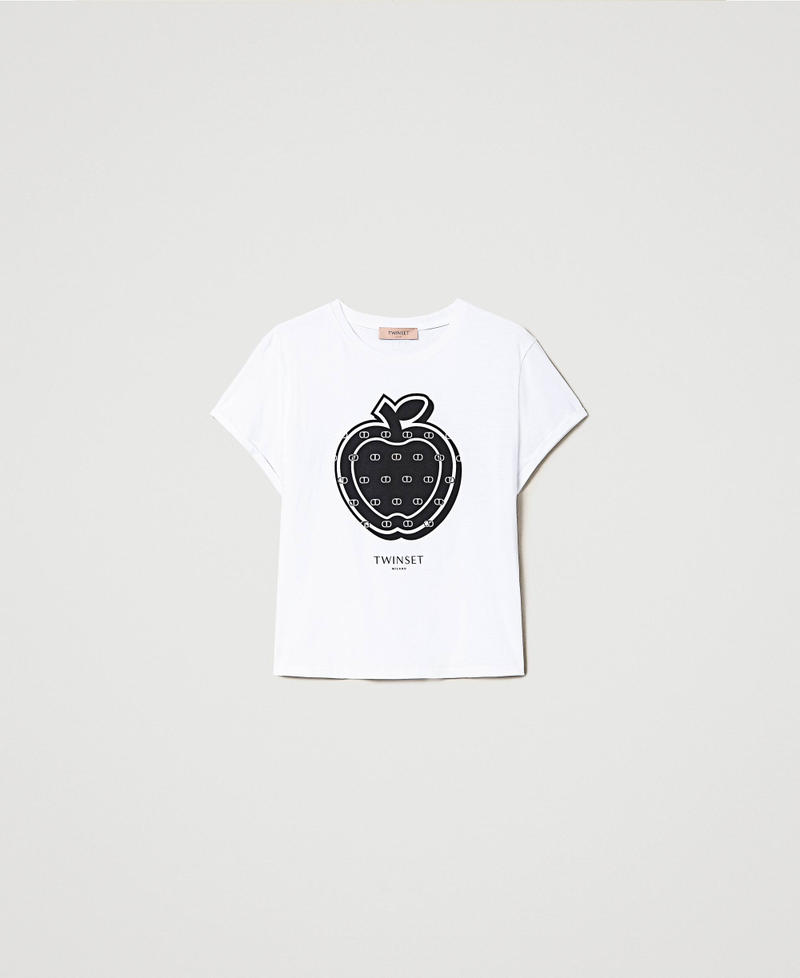 T-shirt imprimé avec logo