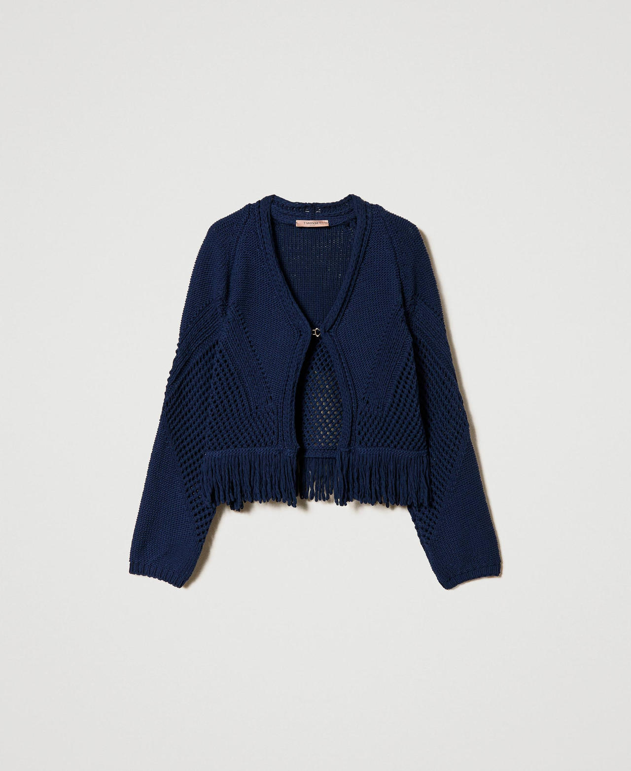 Cardigan avec franges