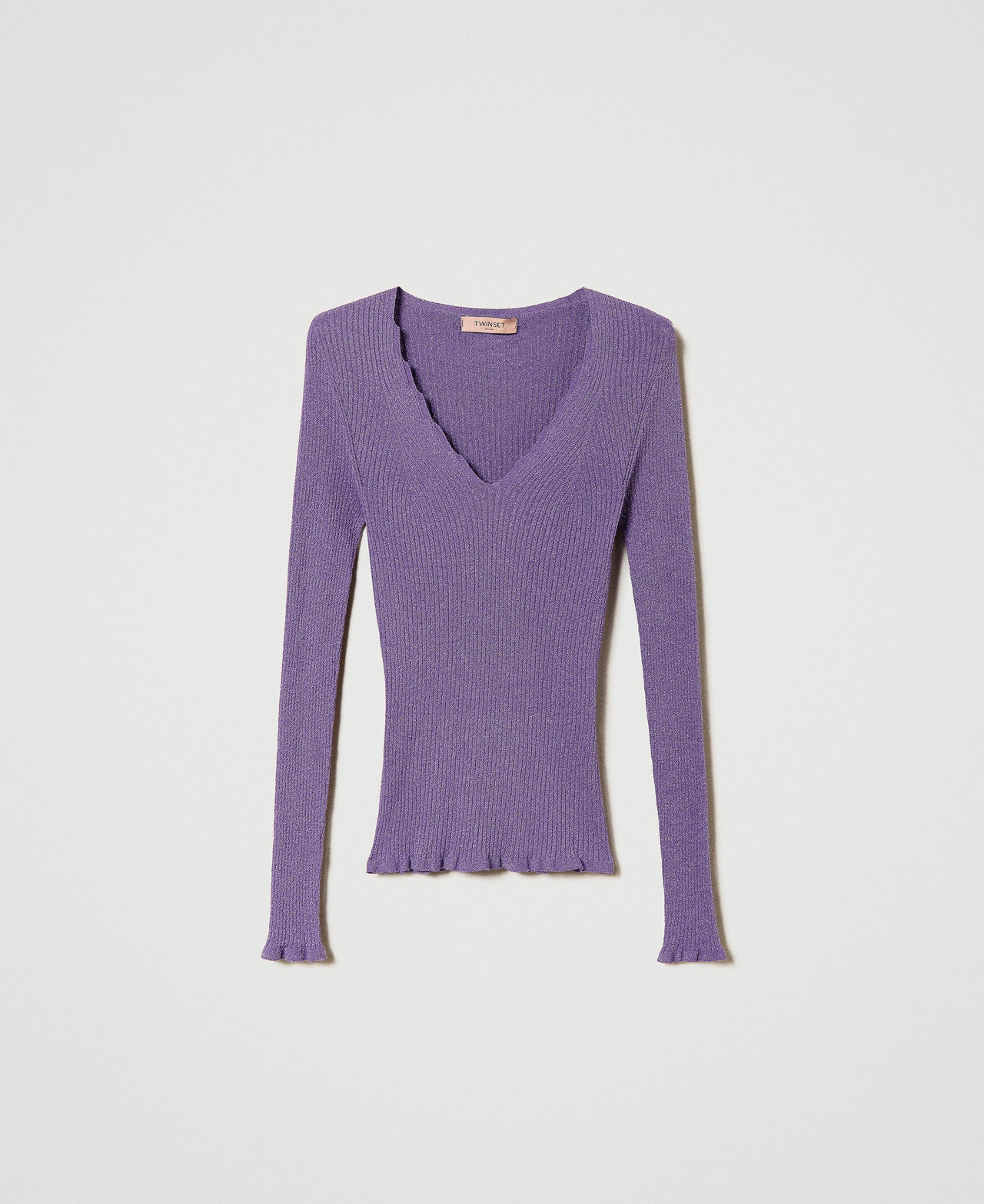 Leggings In Maglia Di Cashmere A Costine - Magda Butrym - Donna - Foto 6