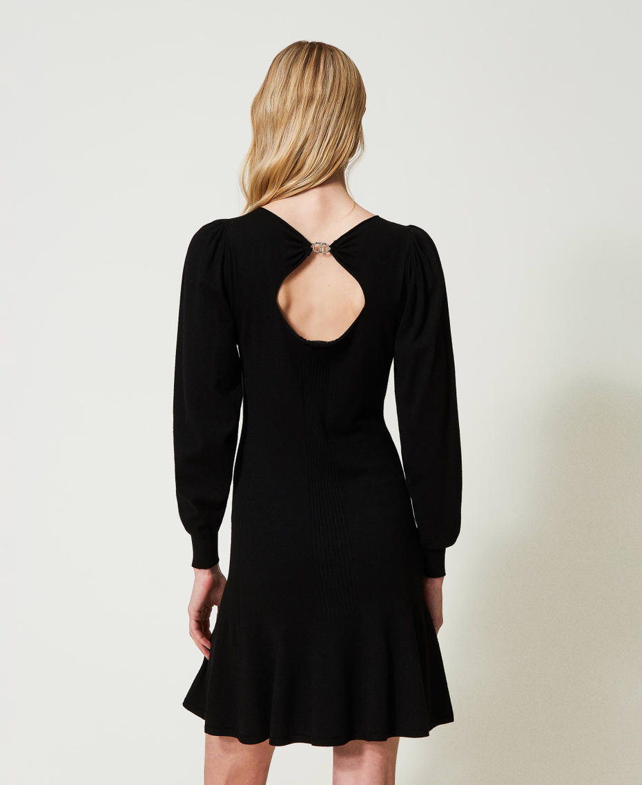 Robe courte double usage en maille