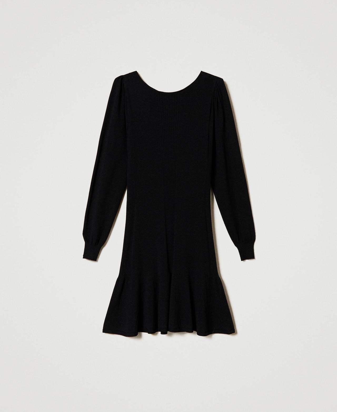 Robe courte double usage en maille