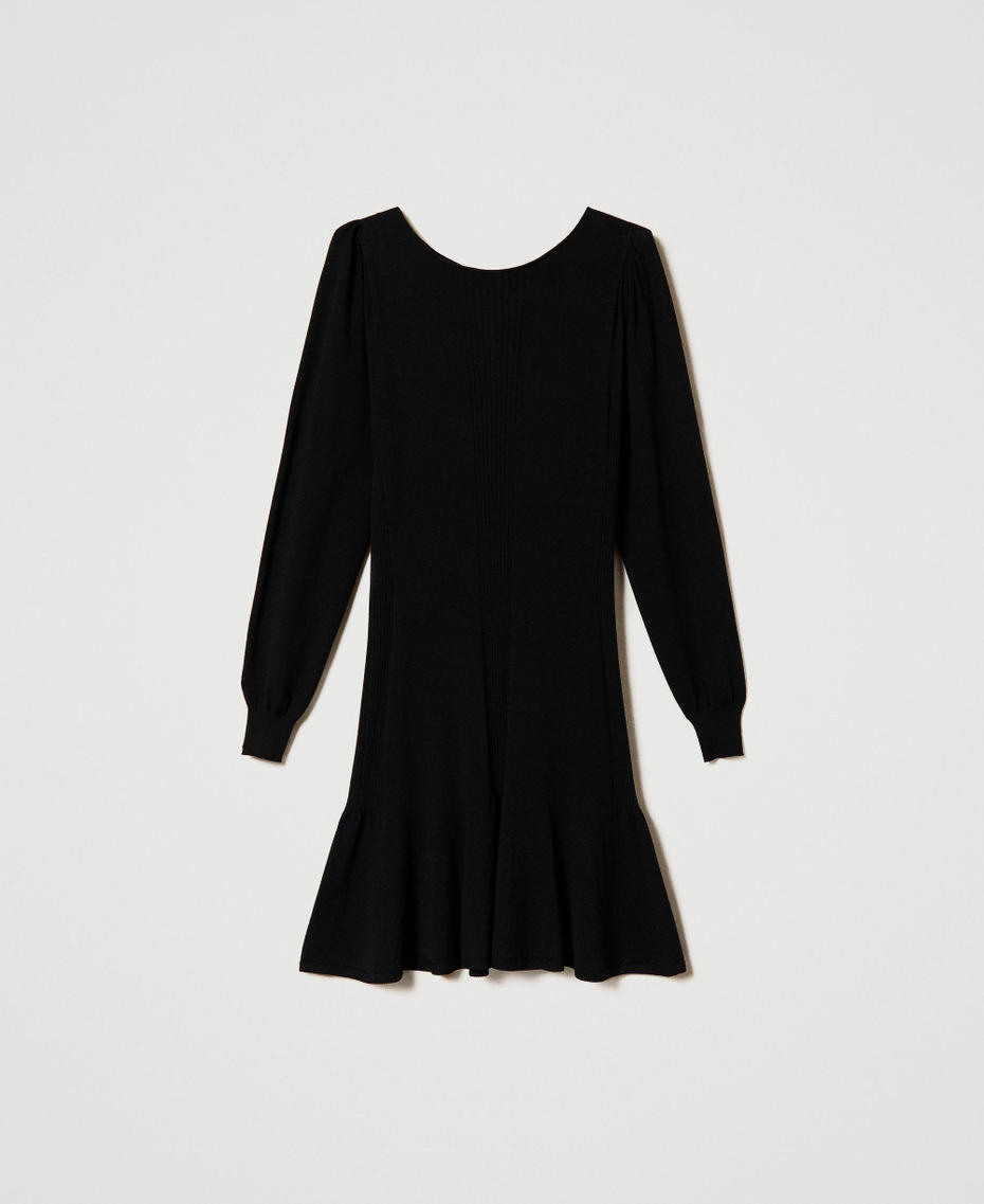 Robe courte double usage en maille