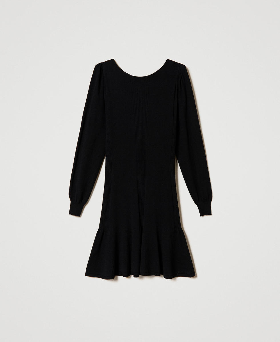 teloplan taki knit dress black 黒　ワンピース TELOPLAN（テーロプラン）の「Taki Knit Dress（ワンピース