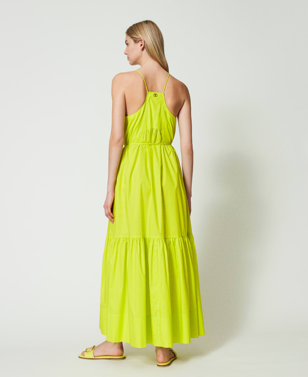 Stufenkleid gelb Clearance