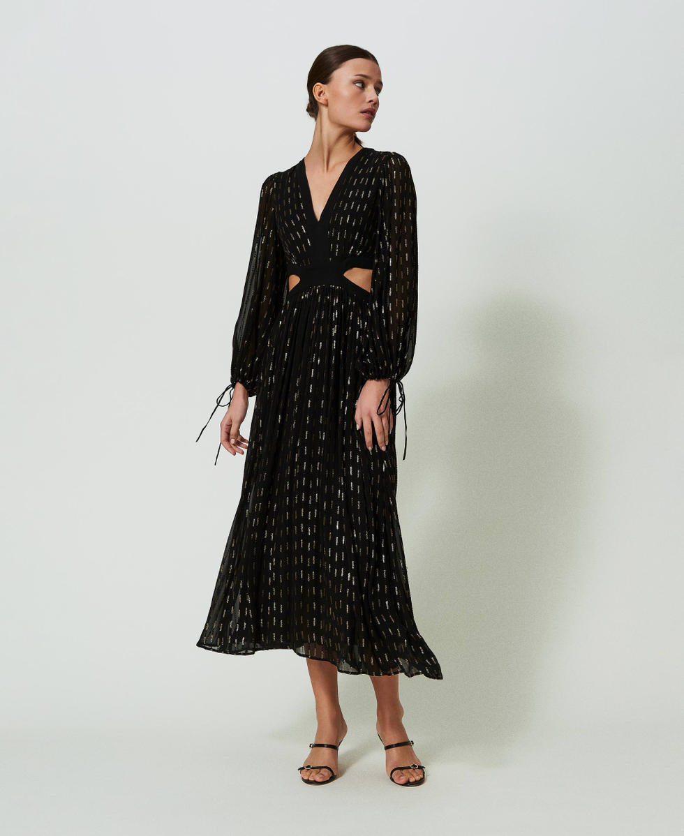 Abito lungo georgette 2025