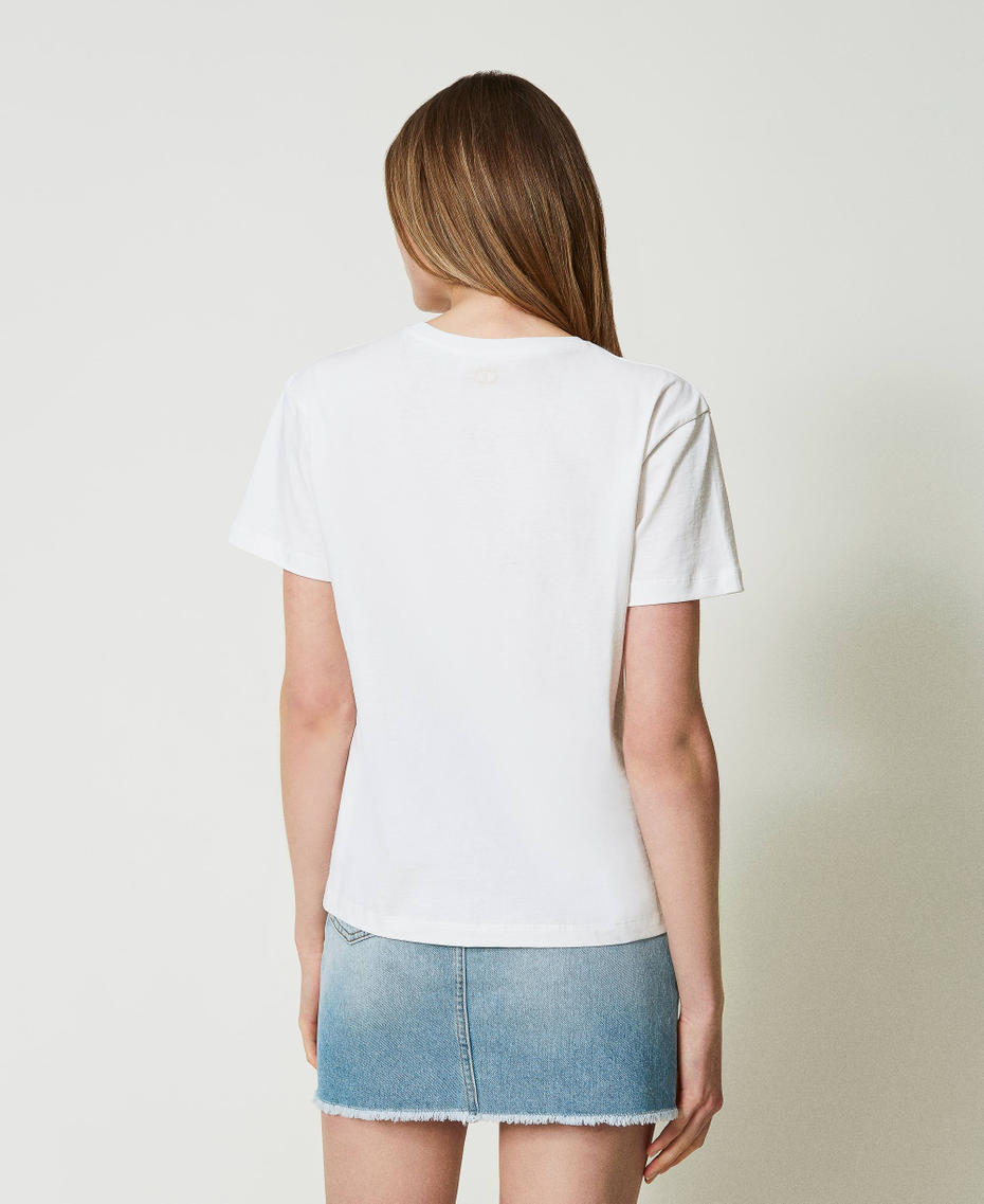 T-shirt regular Giglio Tigrato x Twinset