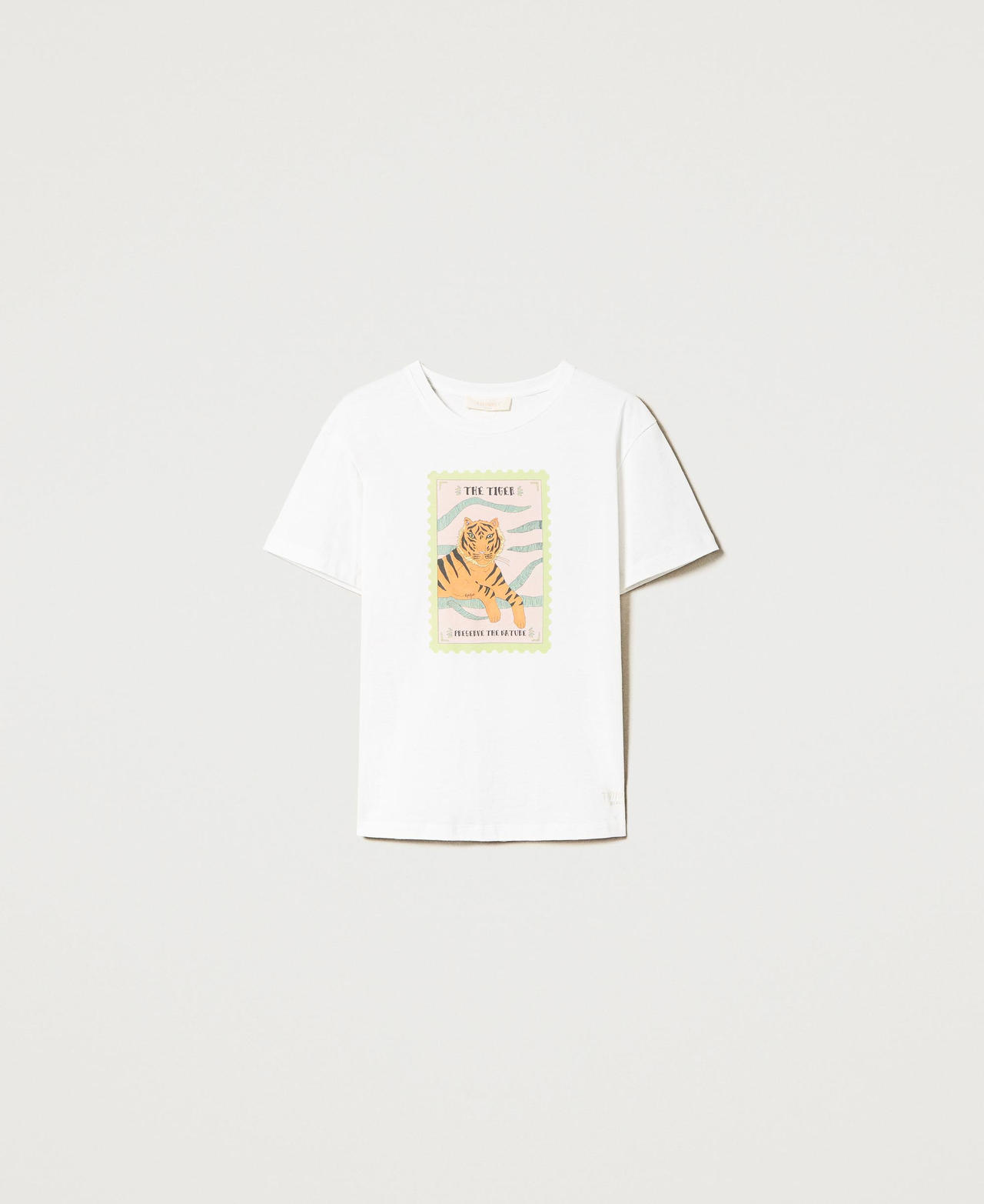 T-shirt regular Giglio Tigrato x Twinset