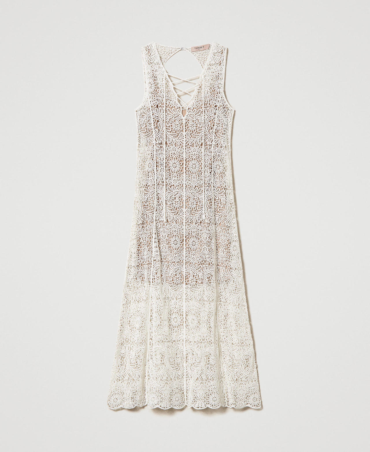 Long crochet dress