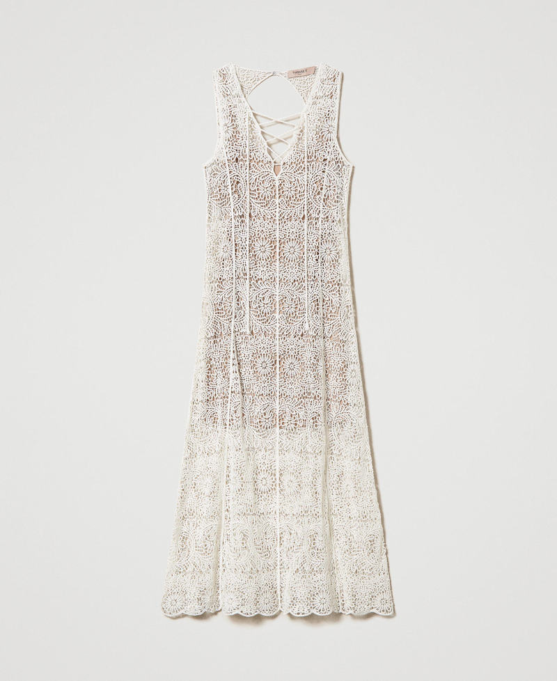 Long crochet dress