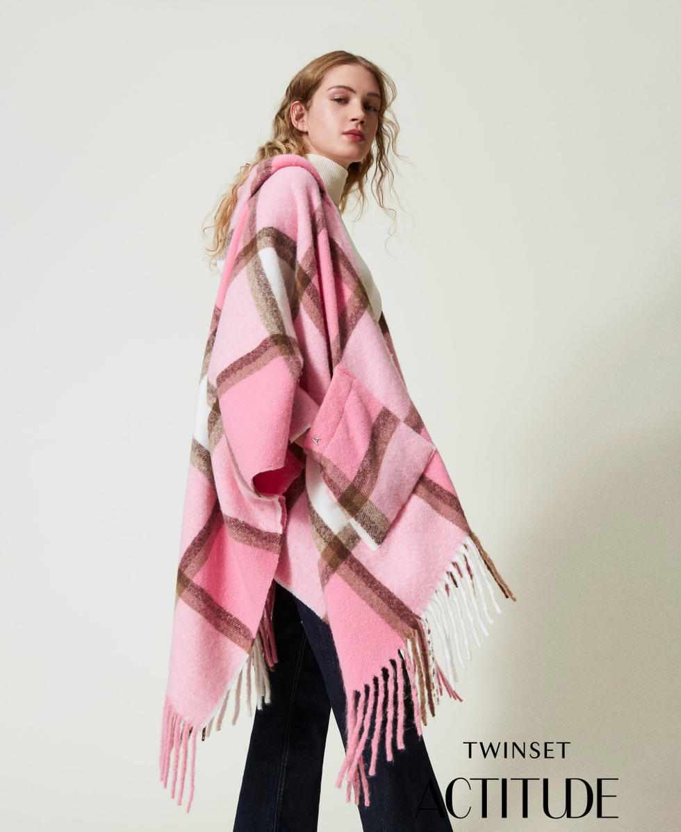 Burberry poncho rosa top