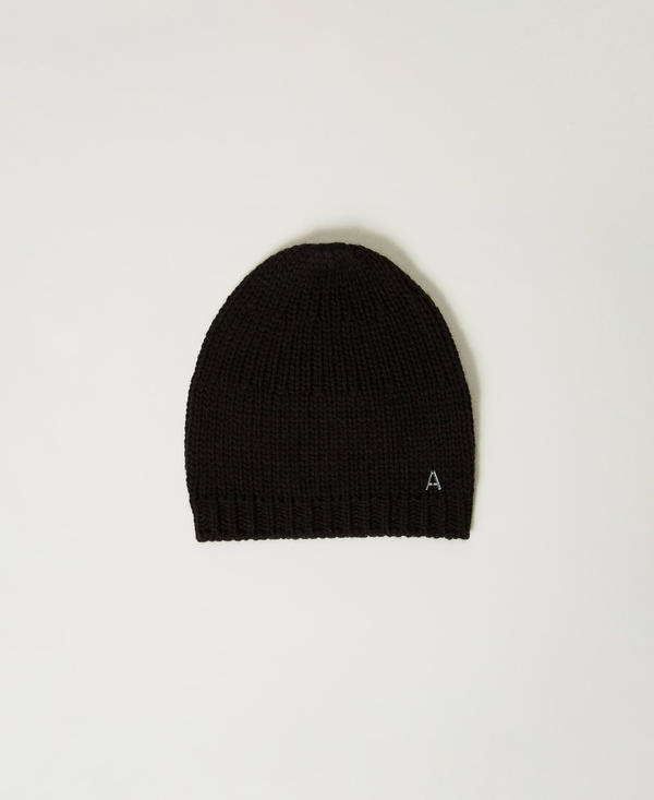 Jacquard knit beanie