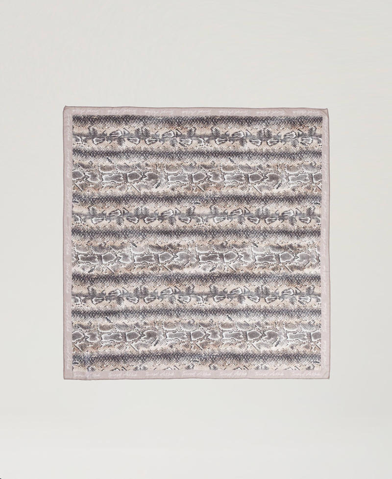 Georgettetuch mit Schlangenprint Print Soft Snake Frau 242AA4100_11770_05