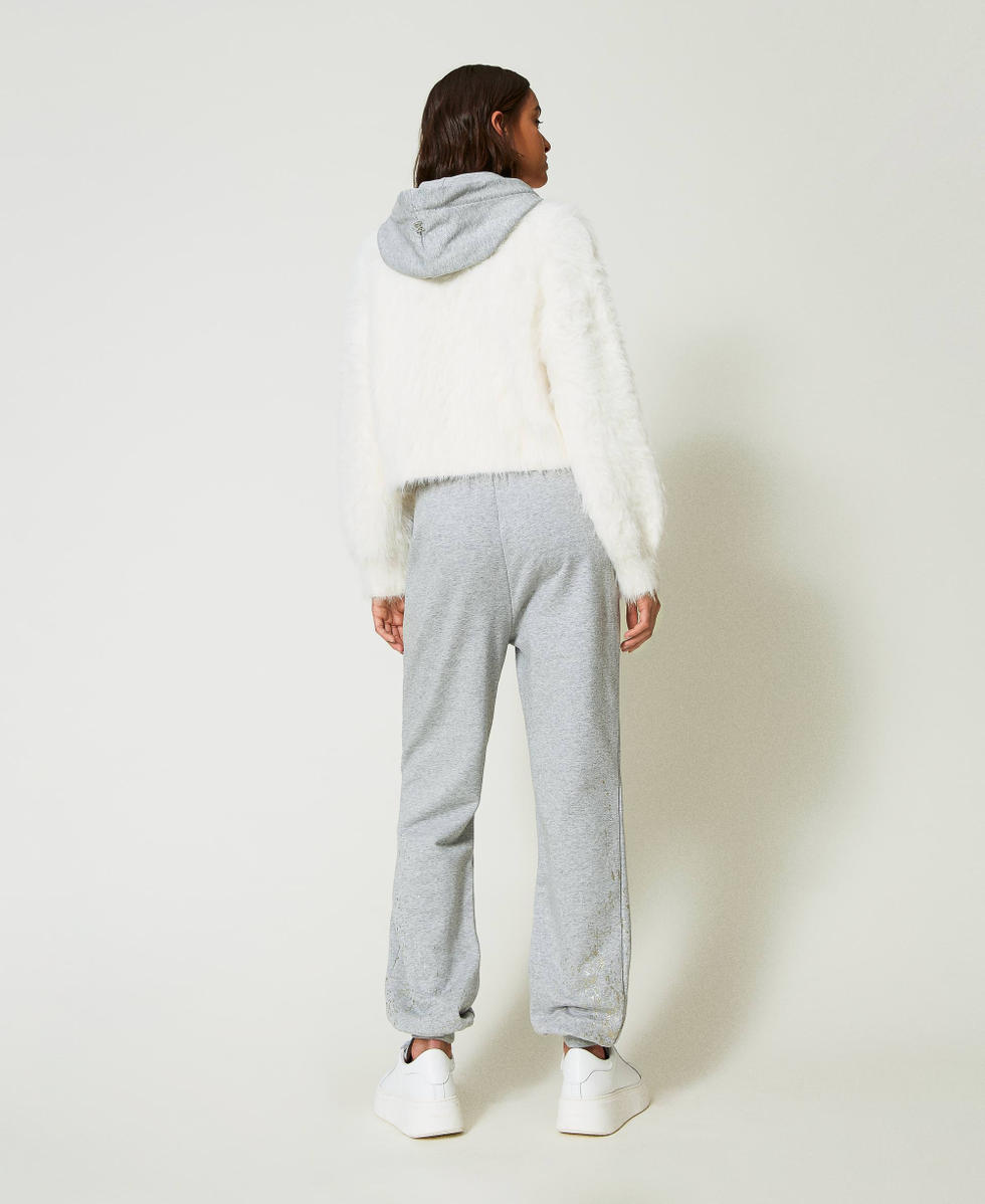 MYFO joggers with glitter print