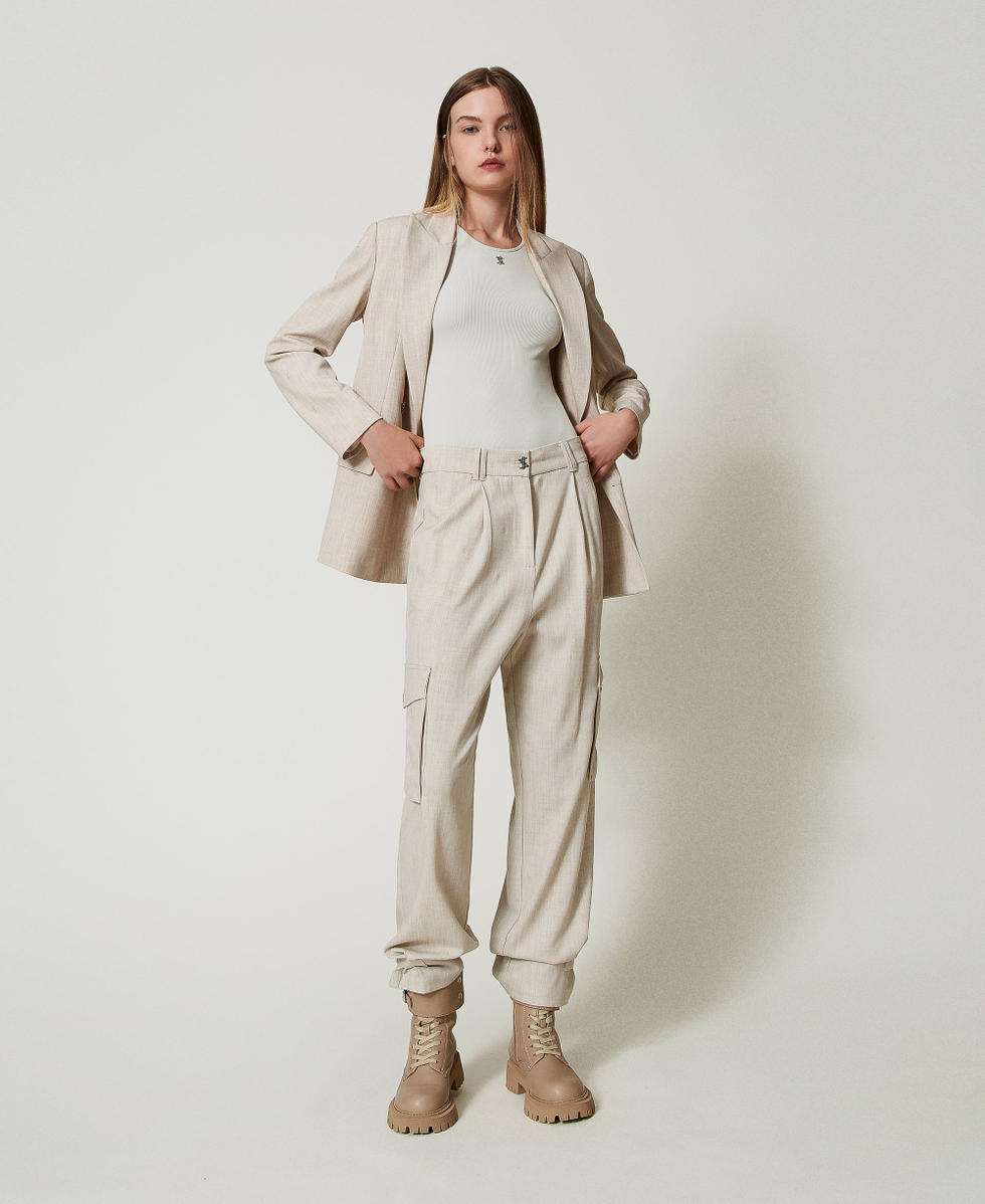 MYFO blazer with embroidery