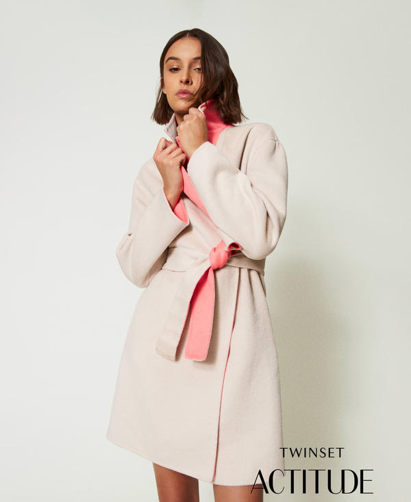 MYFO reversible wool blend coat