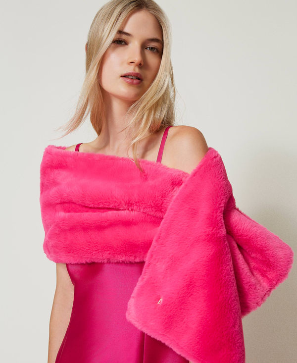 Sciarpa in faux fur