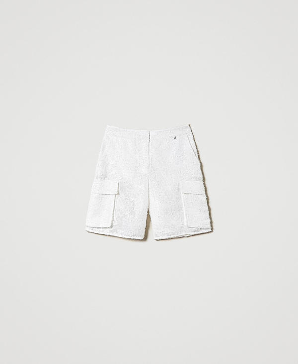 Shorts in full paillettes