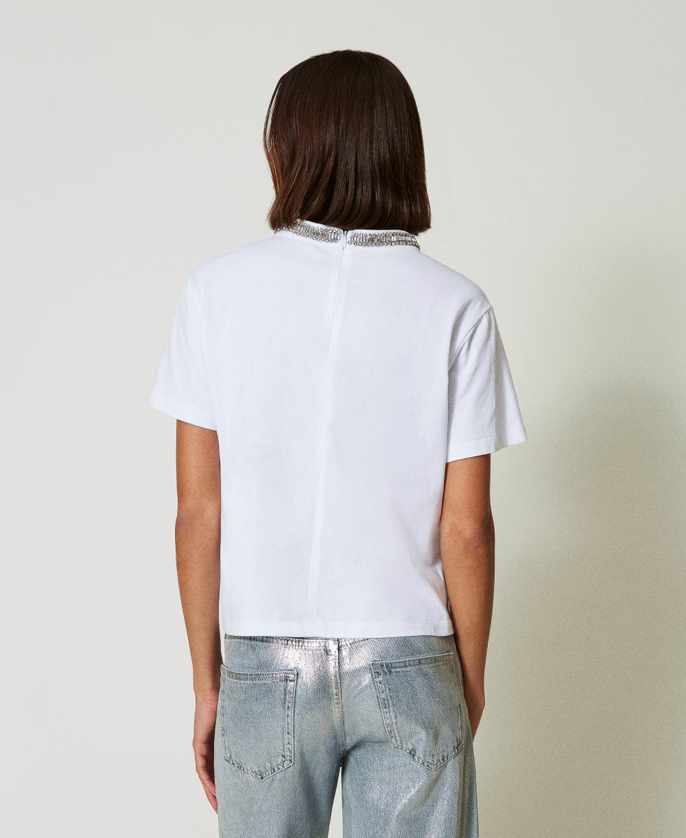 Van Der Rich T-Shirt Donna Con Tracolla Regolabile – Maglia Manica Corta Con Orlo Personalizzabile, Stile Trendy E Versatile