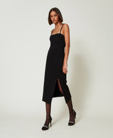 ワンピース FEDERICA TOSI Women Mid Skirts FTE24AB0240VI0142 Black Celestial Midaxi Skirt | Disturbia - Shop Women's Gothic
