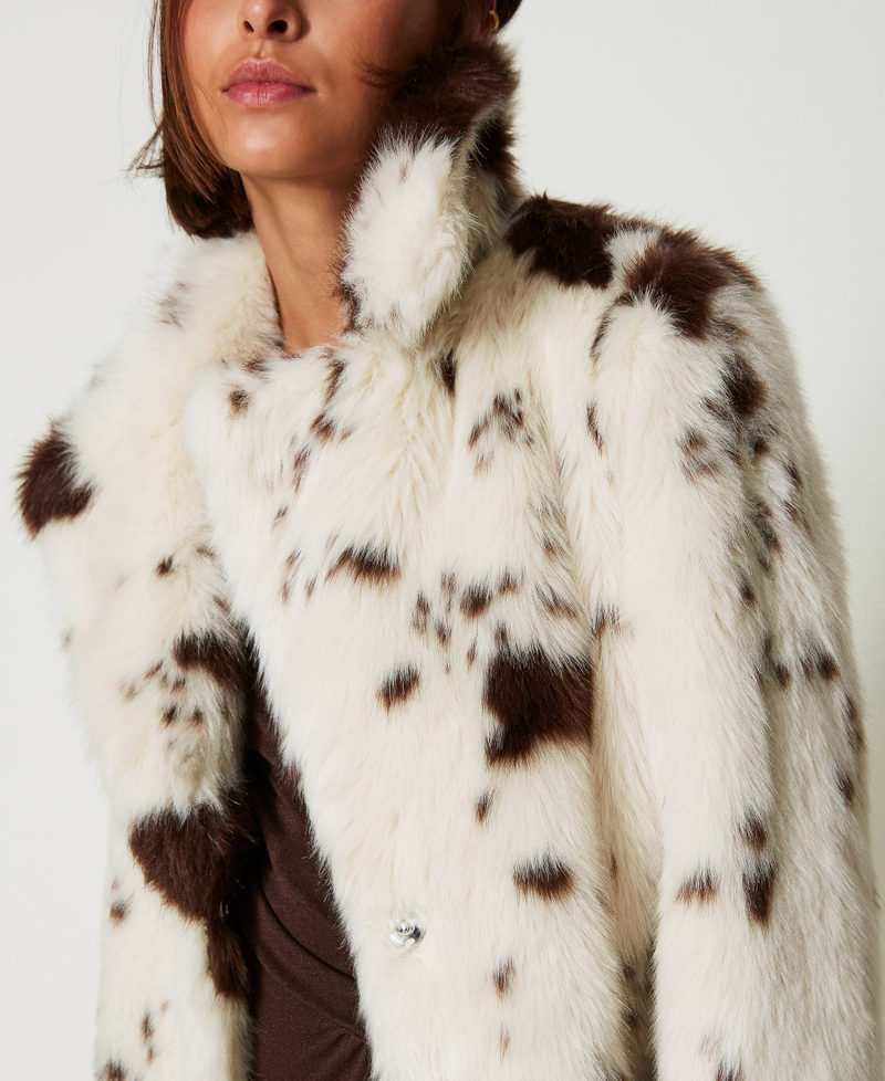 Mint velvet faux fur coat sale