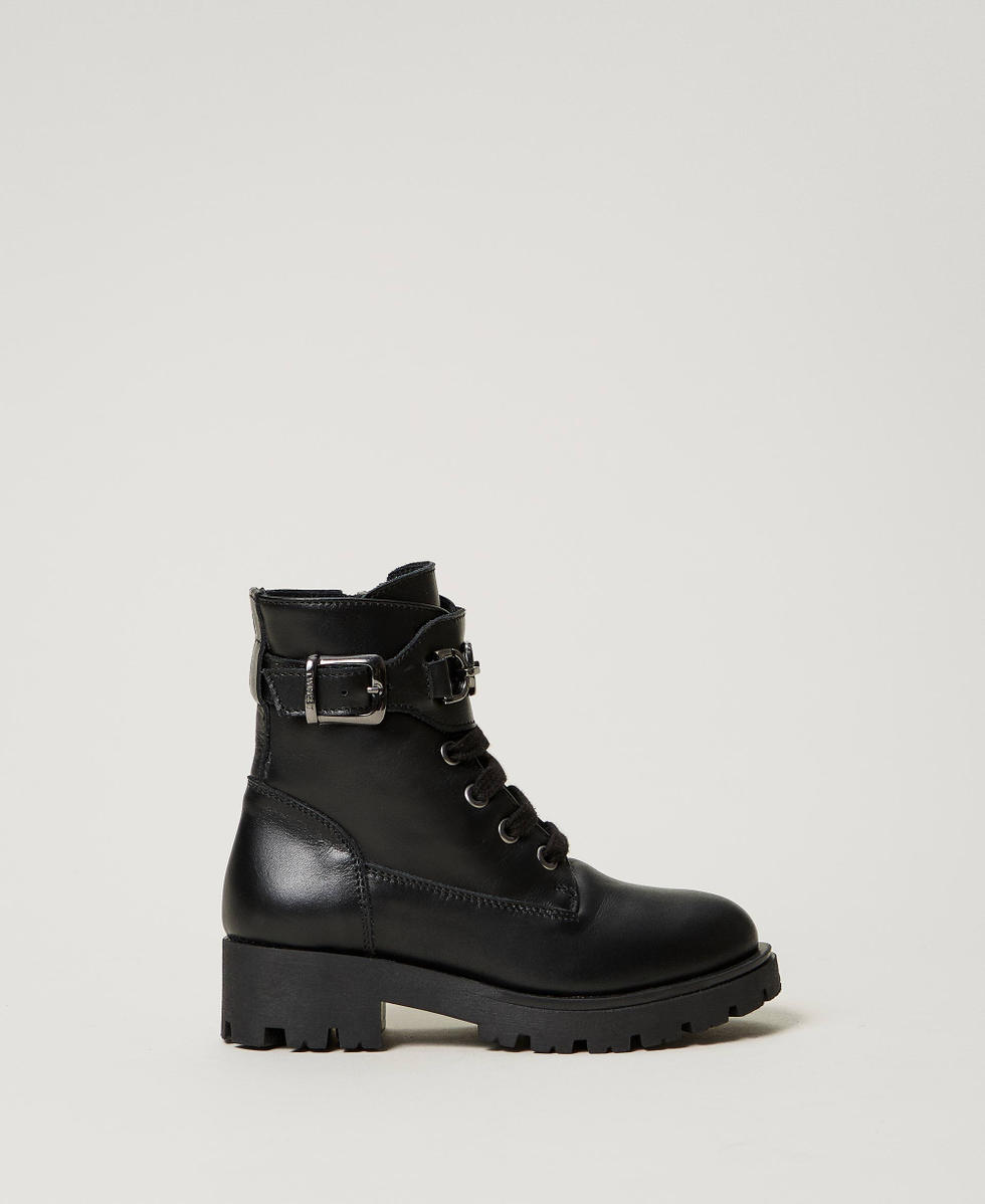 Little girl black combat boots clearance
