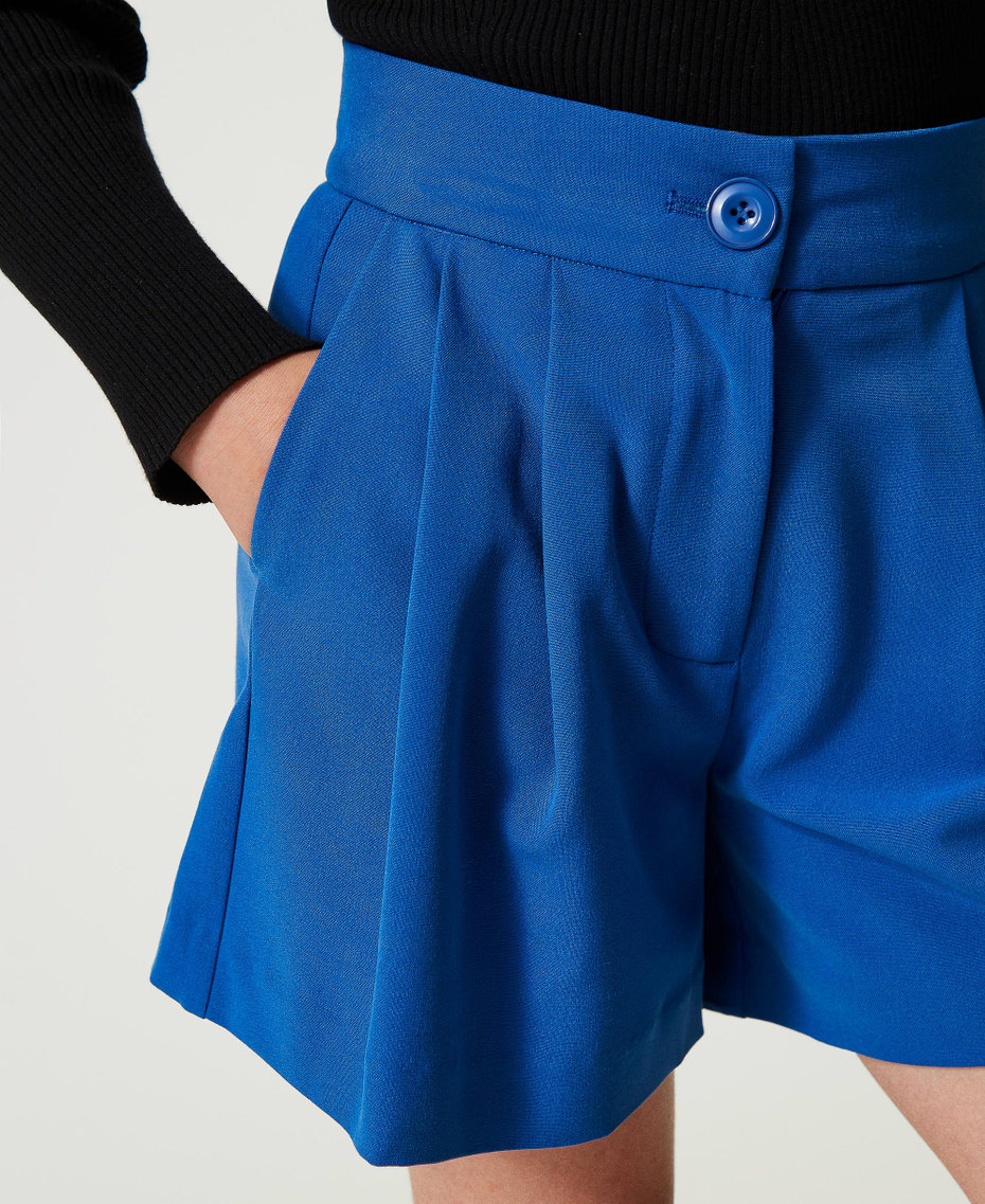 Flannel shorts "Surf&rdquo; Blue Girl 242GJ211C_05865_04