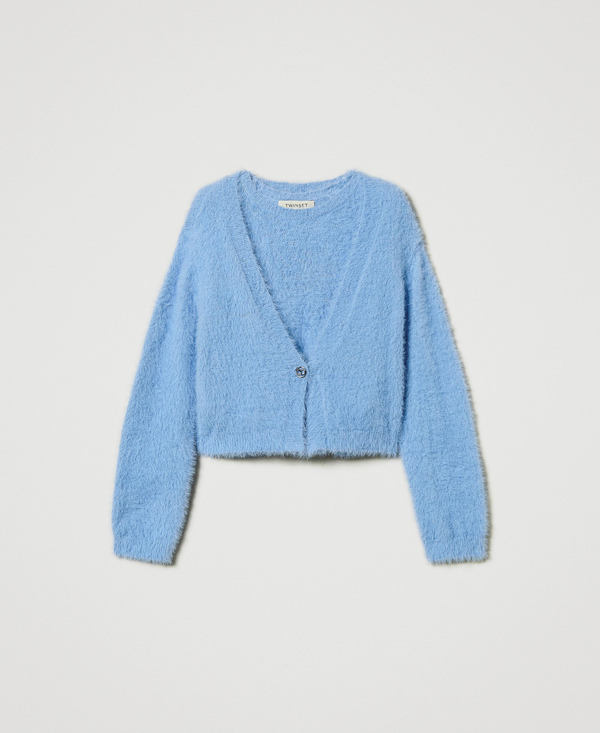 Pullover und Cardigan mit &bdquo;Oval T&ldquo;-Knopf