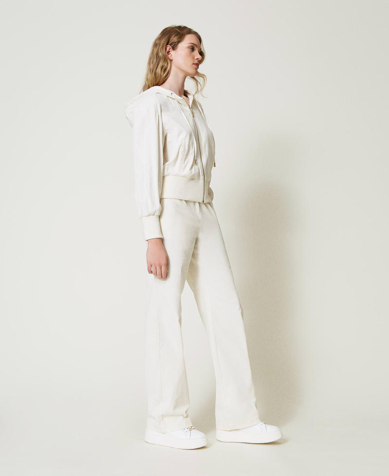 Wide velvet trousers Mother Of Pearl Woman 242LI2NCC_00059_02