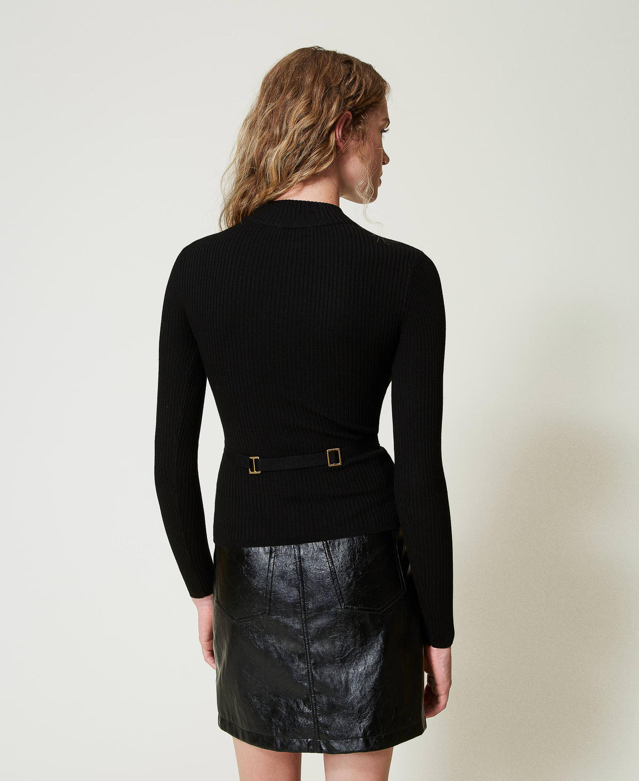 Pull long avec ceinture best sale