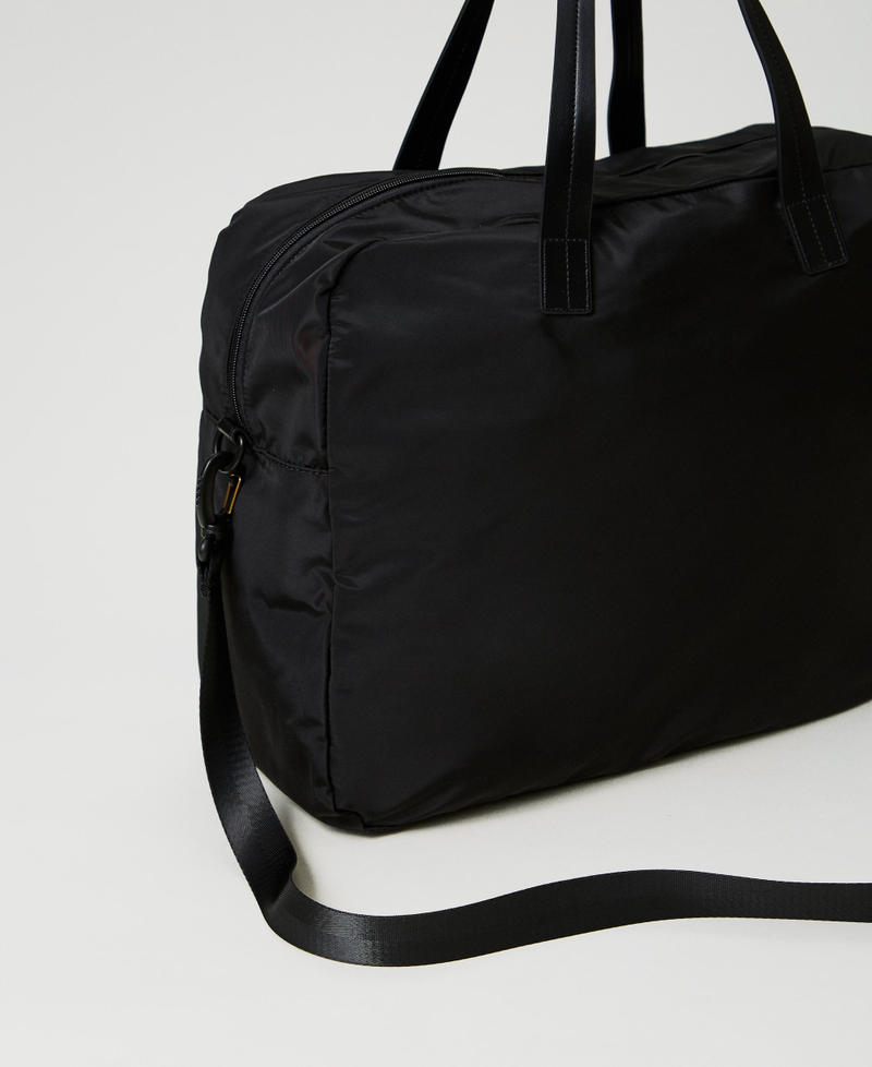 Borsa shopper in tessuto tecnico