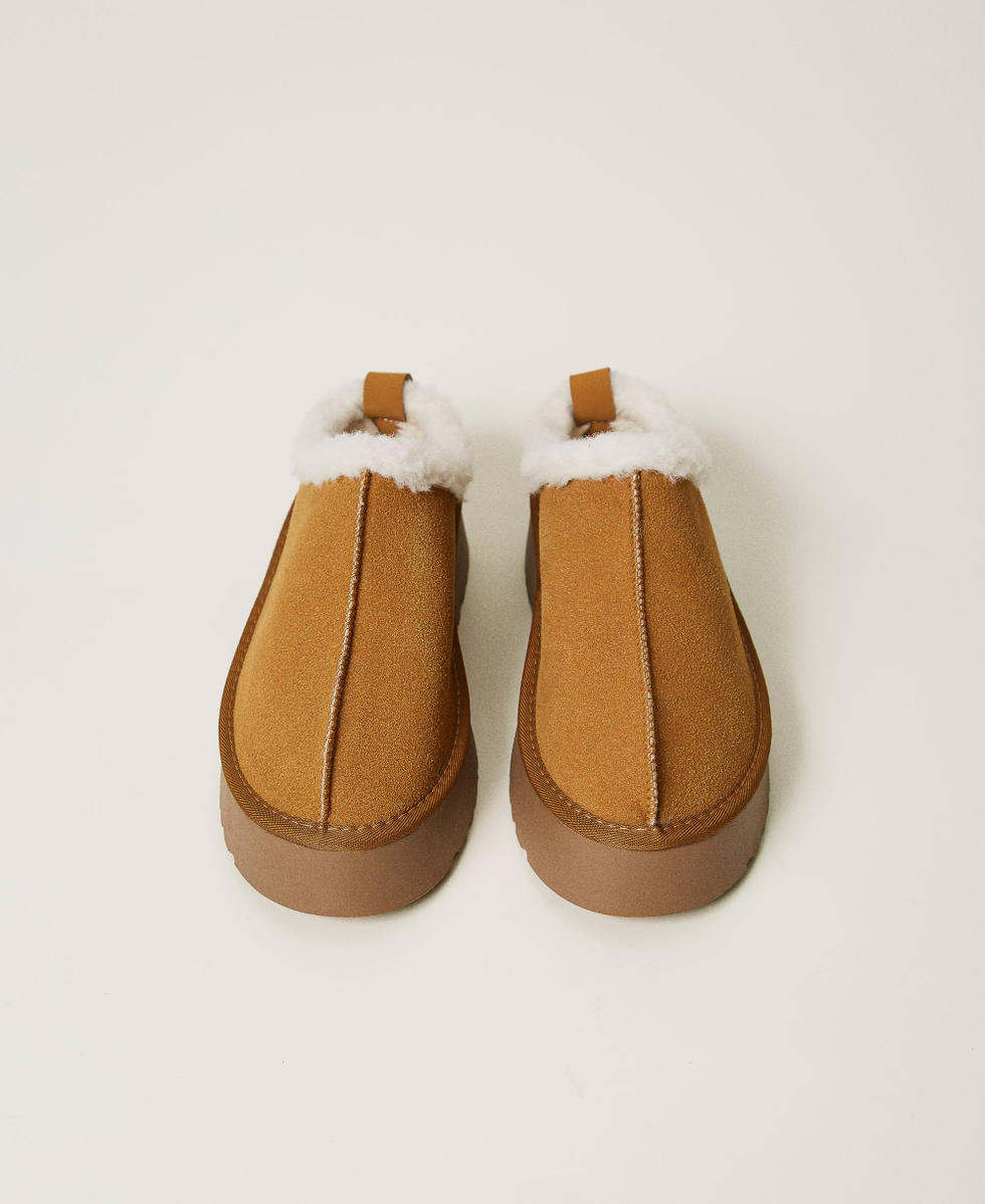 Mules fourrure femme sales