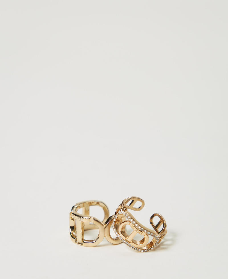 Juego de anillos con Oval T